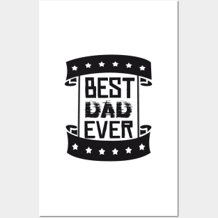 best dad ever Posters and Art